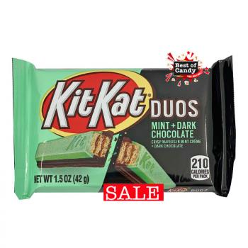 Kit Kat Duos - Mint & Dark Choc 42g Sale